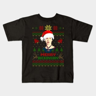 Emily Dickinson Merry Dickinson Kids T-Shirt